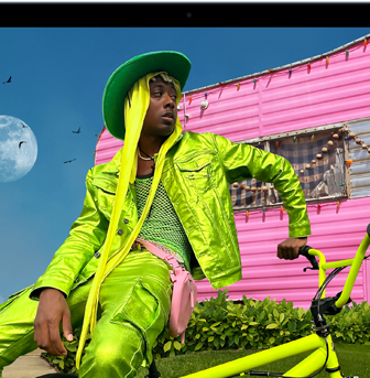 MacBook Air näitamas Liquid Retina ekraani