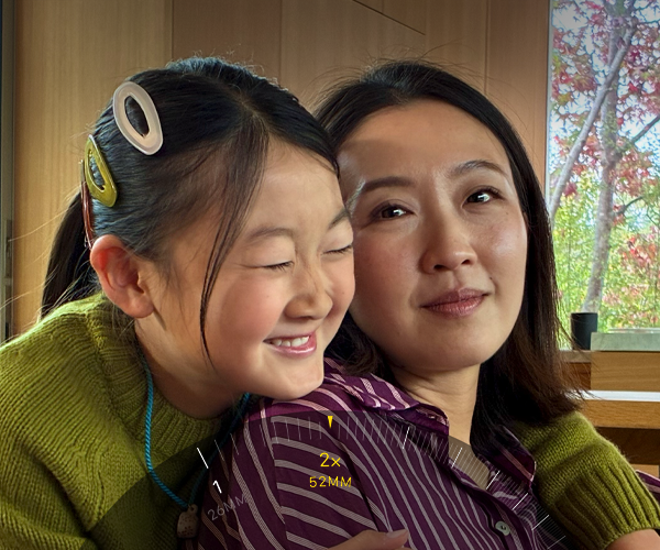 Používanie 2x priblíženia, priblíženie na objatie dvoch ľudí