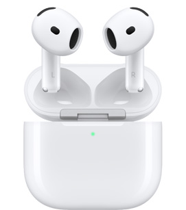 saiba mais - AirPods 4 com cancelamento ativo de ruído