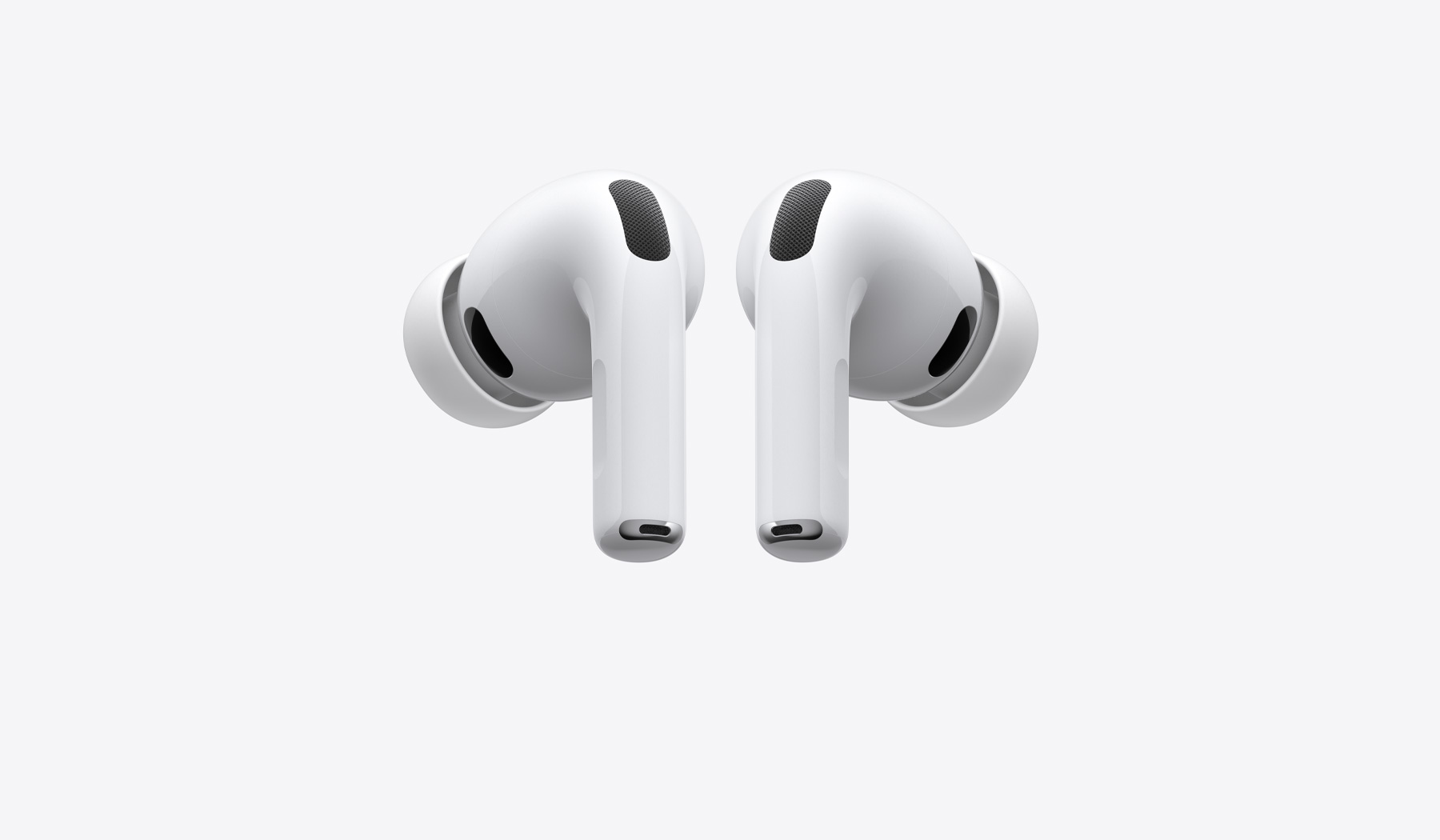 AirPods Pro 3, fones de ouvido sem fio esquerdo e direito, cor branca, pontas de silicone
