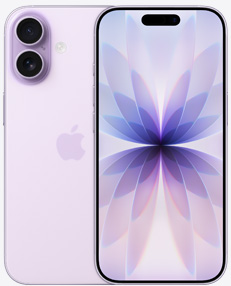 iPhone 17 na cor lavanda