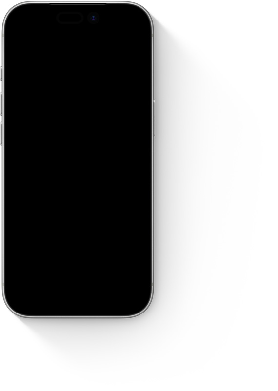 O iPhone mostrando a busca com inteligência visual de luminárias laranja em formato de cogumelo, que muda para um conjunto de fotos de estilos semelhantes de luminárias em formato de cogumelo da Etsy, ao lado das abas do Google e do Pinterest