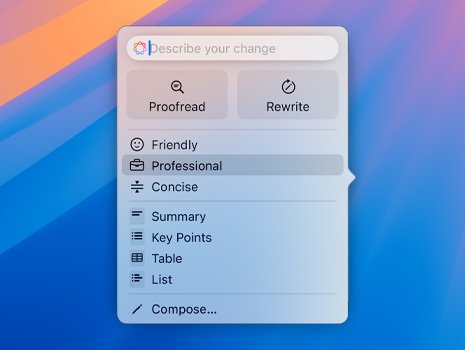Un écran avec un prompt destiné à l’IA.