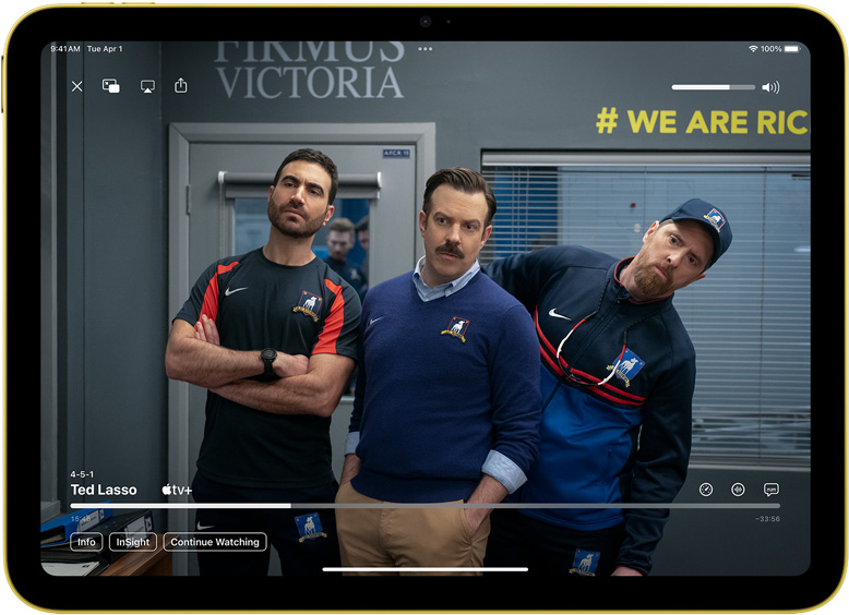 Apple TV+ iPad