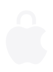 Apple logotips slēdzenes formā ir aizslēgts, lai uzsvērtu konfidencialitātes aizsardzību