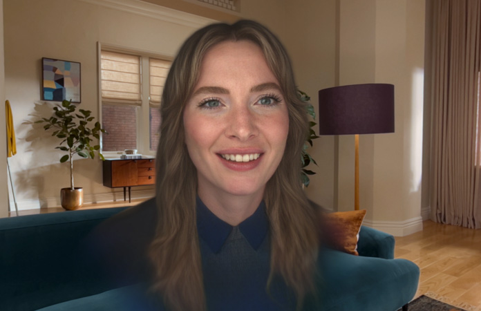 Persona spatial du visage d’une femme d’apparence naturelle et réaliste